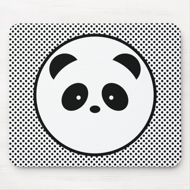 Mousepad Bolinhas da panda (Frente)