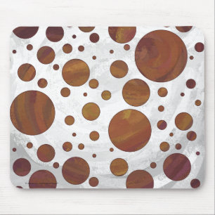 Mousepad Bolinhas de espiral de chocolate