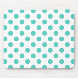 Mousepad Bolinhas de turquesa