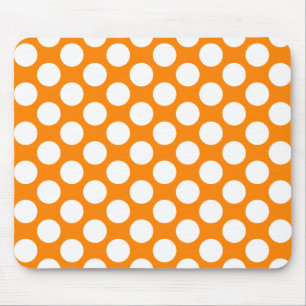 Mousepad Bolinhas na laranja