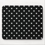 Mousepad bolinhas pretas<br><div class="desc">funcionarios que elegantes pretos nós todos amaríamos.</div>