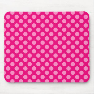Mousepad Bolinhas Rosa