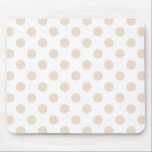 Mousepad Bolinhas Tan<br><div class="desc">Bolinhas em tons de branco</div>