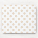 Mousepad Bolinhas Tan<br><div class="desc">Bolinhas em tons de branco</div>