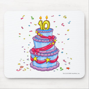 Mousepad Bolo de aniversário