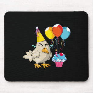 Mousepad Bolo de Aniversário Celebração Cupcake Fazenda Eng