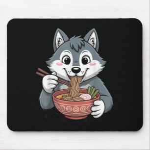 Mousepad Bolo de Cachorro Kawaii, comedor de Roucos, japonê
