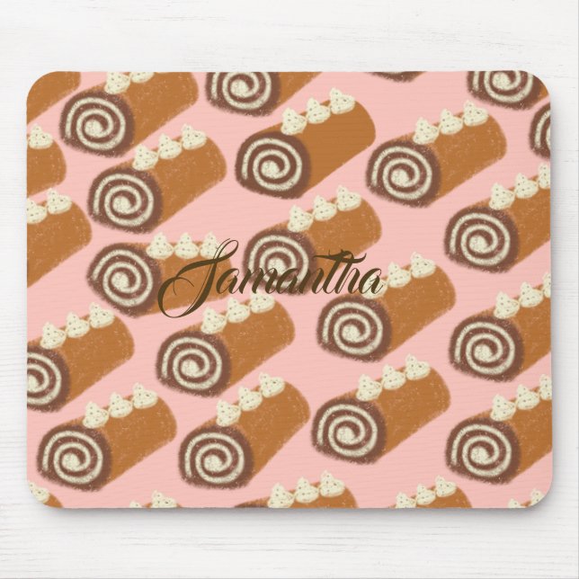 Mousepad Bolo de chocolate (Frente)