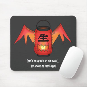 Mousepad Bolo de Choque Vermelho (Lanterna de Papel)
