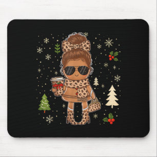 Mousepad Bolo de gengibre fofo Natal Neve Natal Para Homens