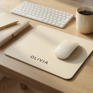 Mousepad Bolo de Manteiga Personalizado com Nome