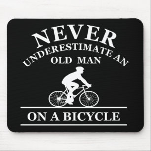 Mousepad bolsa de laptop de citação de ciclismo engraçada