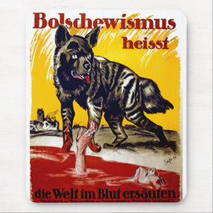 Mousepad Bolschewismus Heisst