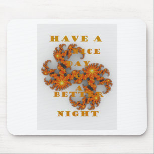 Mousepad Bom dia e melhor noite