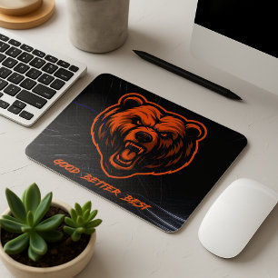Mousepad Bom Melhor Ótimo Nunca Deixe Descansar