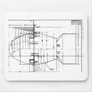 Mousepad Bomba atômica do Homem Gordo