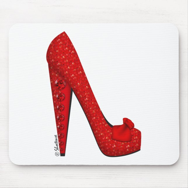 Mousepad Bomba do rubi de Dorothy (Frente)