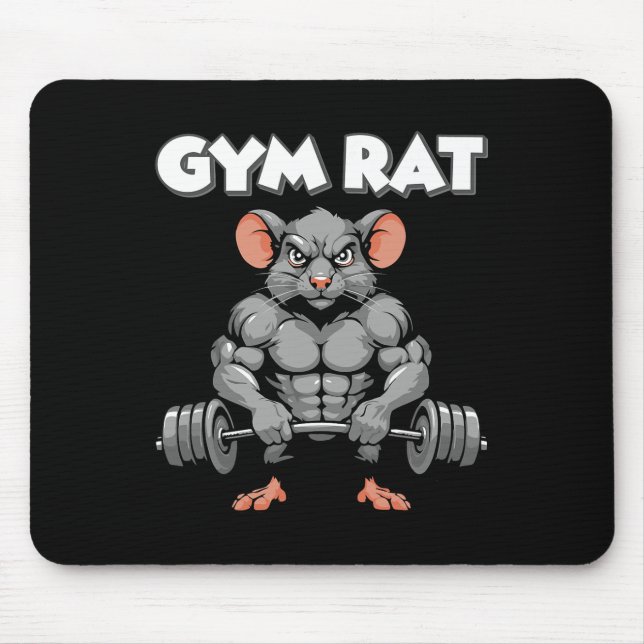 Mousepad Bomba Muscular de Construção de Malhação de Rato d (Frente)