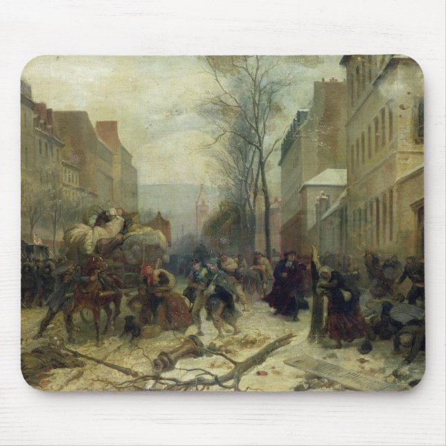 Mousepad Bombardeio de Paris em 1871 (Frente)