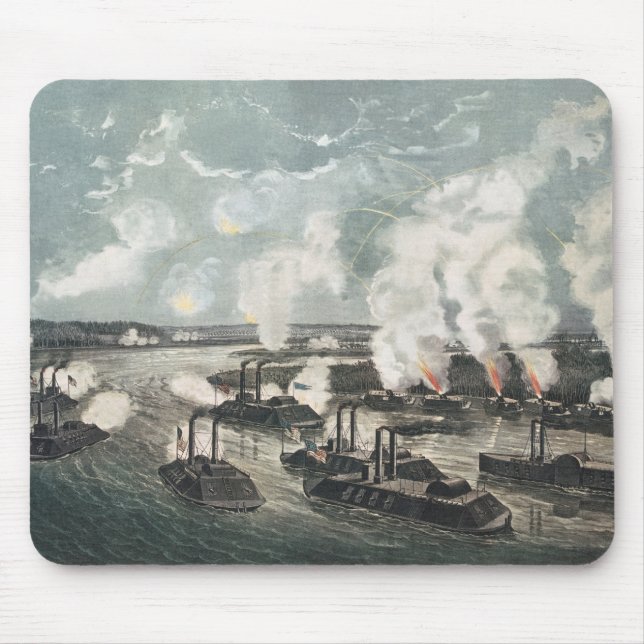 Mousepad Bombardeio e captação da ilha No.10 (Frente)