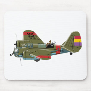 Mousepad Bombardeiro retrógrado