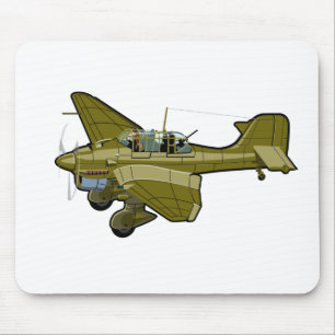 Mousepad Bombardeiro retrógrado
