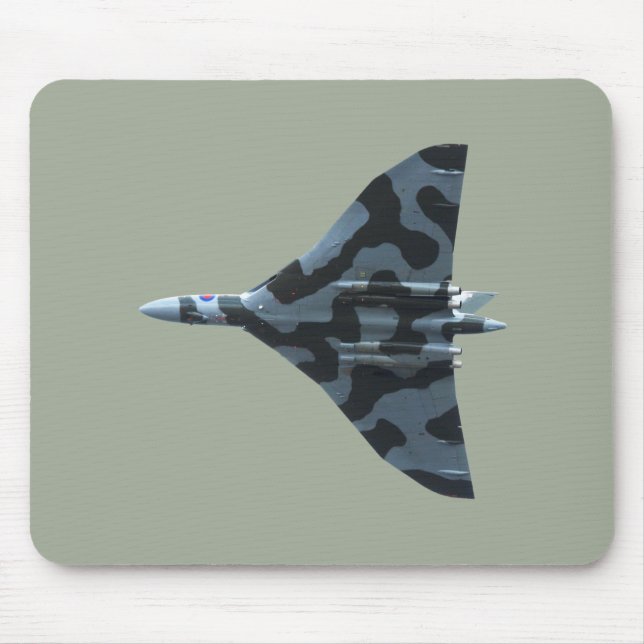 Mousepad Bombardeiro vulcano em voo (Frente)