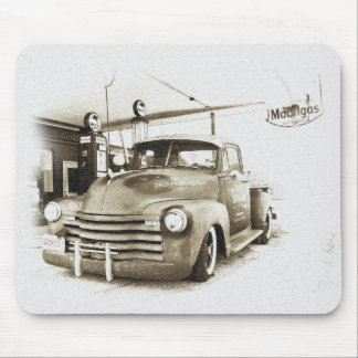 Mousepad Bombas do recolhimento e de gás do hot rod do