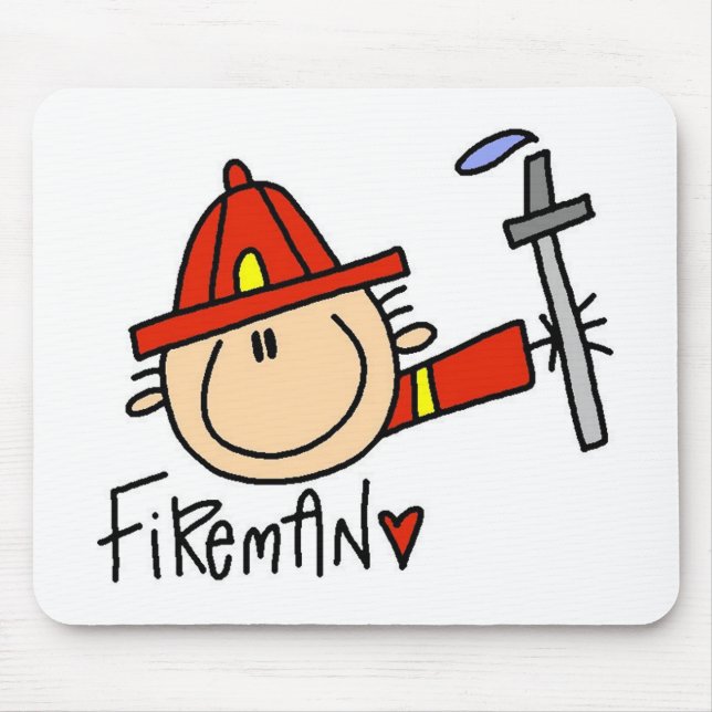 Mousepad  Bombeiro (Frente)