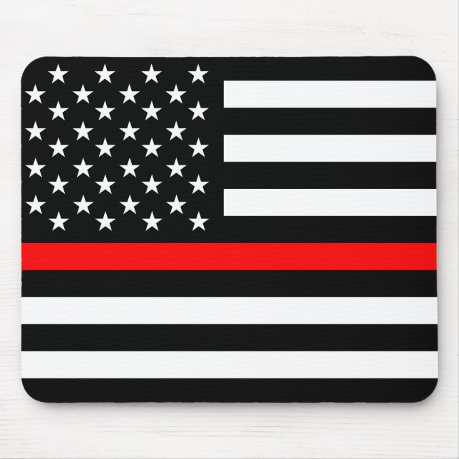 Mousepad bombeiro bombeiro bombeiro americano unido (Frente)