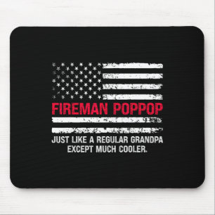 Mousepad Bombeiro Pop Pop dos Estados Unidos Bandeira Ortop