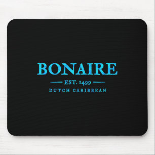 Mousepad Bonaire Retro Letra Masculino Feminino Ilhas Abc C