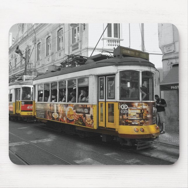 Mousepad Bonde 28% pipe% Eletrico 28 Lisboa de Lisboa (Frente)