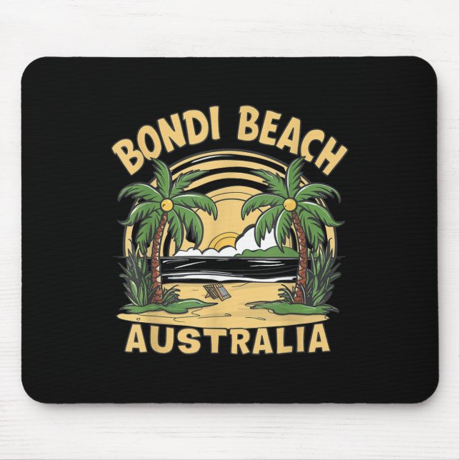 Mousepad Bondi Beach Austrália (Frente)