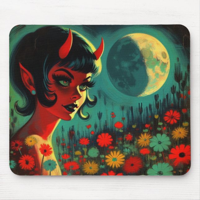 Mousepad Boneca Diabo (Frente)