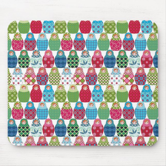 Mousepad boneca russa multico (Frente)
