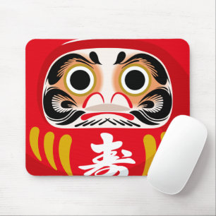 Mousepad Boneco Daruma (amuleto tradicional japonês de boa