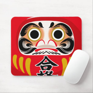 Mousepad Boneco Daruma (amuleto tradicional japonês de boa