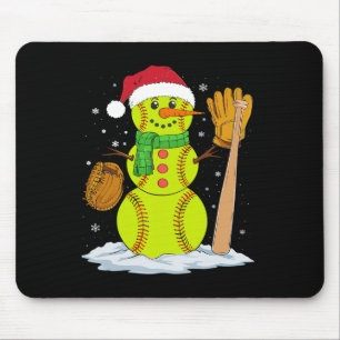 Mousepad Boneco de Neve de Natal Jarro Macio Meninos Adoles