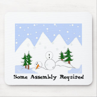 Mousepad Boneco de Neve Precisando de Ajuda