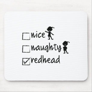 Mousepad Bonita Cabeça-de-Obra - Cristo Engraçado Do Xmas