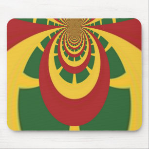 Mousepad Bonita e Incrível Impressão de Arte de Cores Massa
