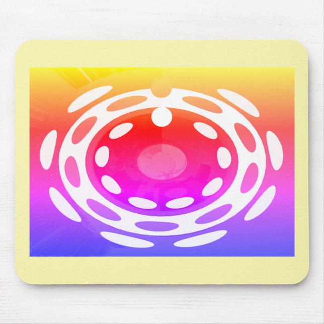 Mousepad Bonito arte festiva (Frente)