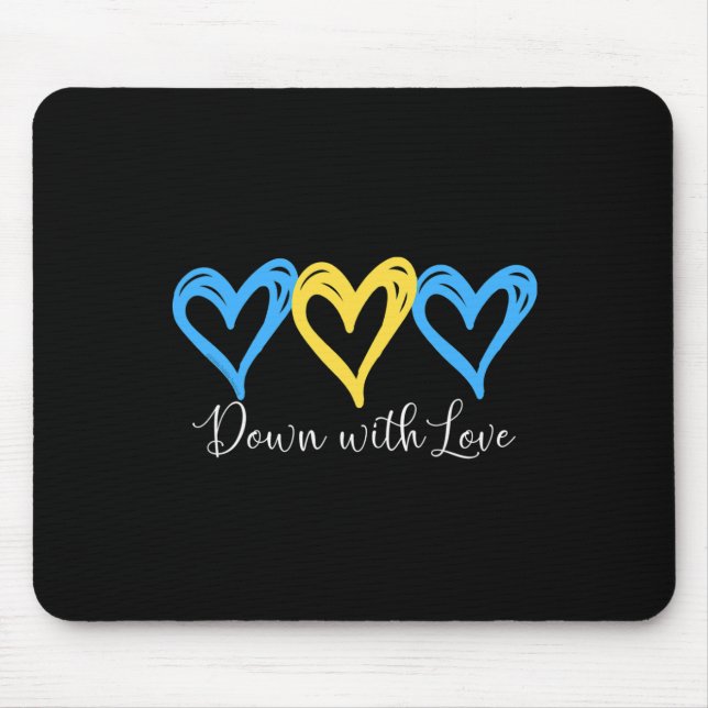 Mousepad Bonito com os ganchos da síndrome do amor (Frente)