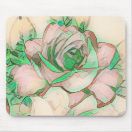 Mousepad Bonito coram a luz da hortelã e artísticos