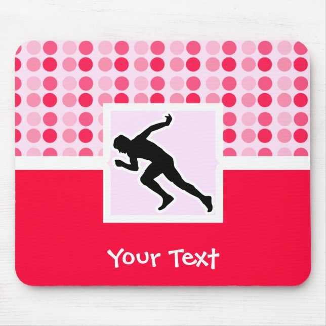 Mousepad Bonito, corredor (Frente)