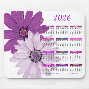 Mousepad bonito Díssias Roxas 2023   Calendário Personaliza