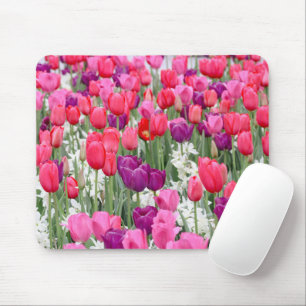 Mousepad Bonito em Petais Rosa