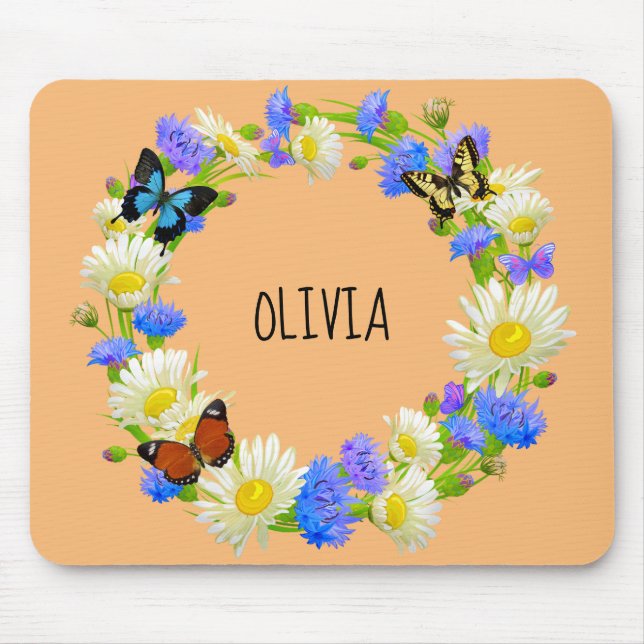 Mousepad Bonito Frota Fora Fora Fora Nome Pessoal (Frente)