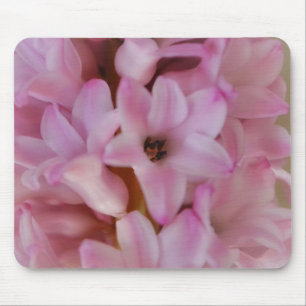 Mousepad Bonito na proteção do mouse rosa Hyacinth Flower